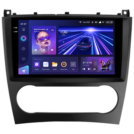 Teyes CC3 2K 9"для Mercedes Benz C-Class W203 CL203 C209 A209 2004-2011