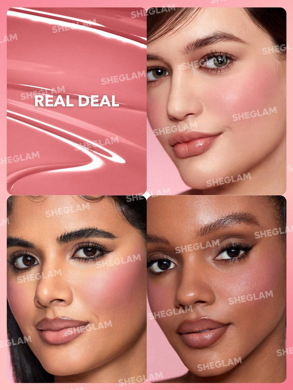 Румяна жидкие Sheglam Color bloom Liquid Blush Real Deal 5.2 мл