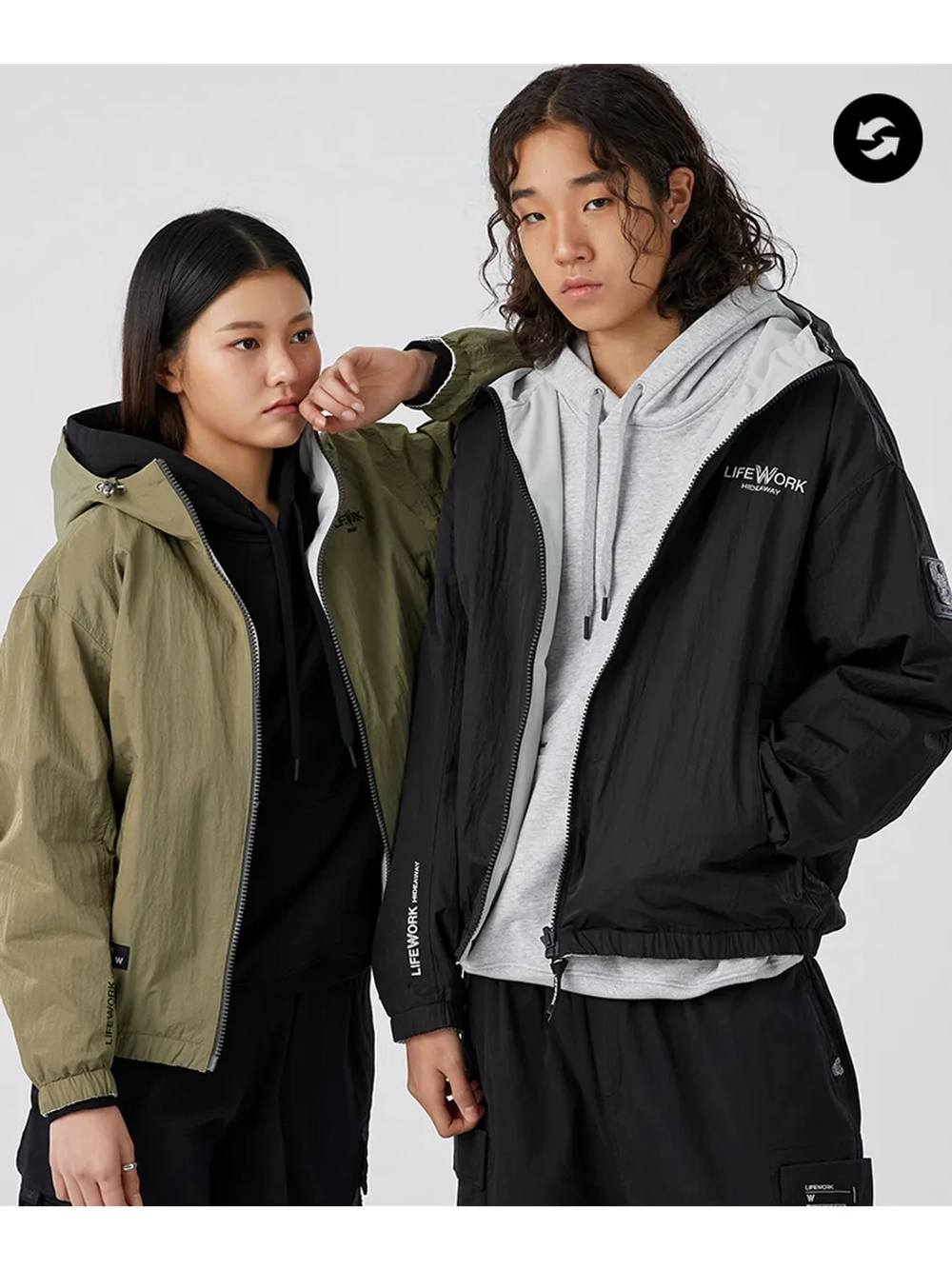 Куртка двусторонняя