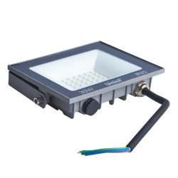 ULF-F23-30W-6500K IP65 160-240V GREY Прожектор светодиодный. Дневной свет 6500K. Корпус серый. TM Uniel