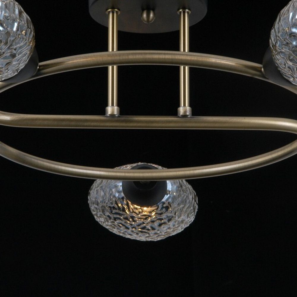 Потолочная люстра ILLUMICO  IL0300-5CSQ-79 BK AB