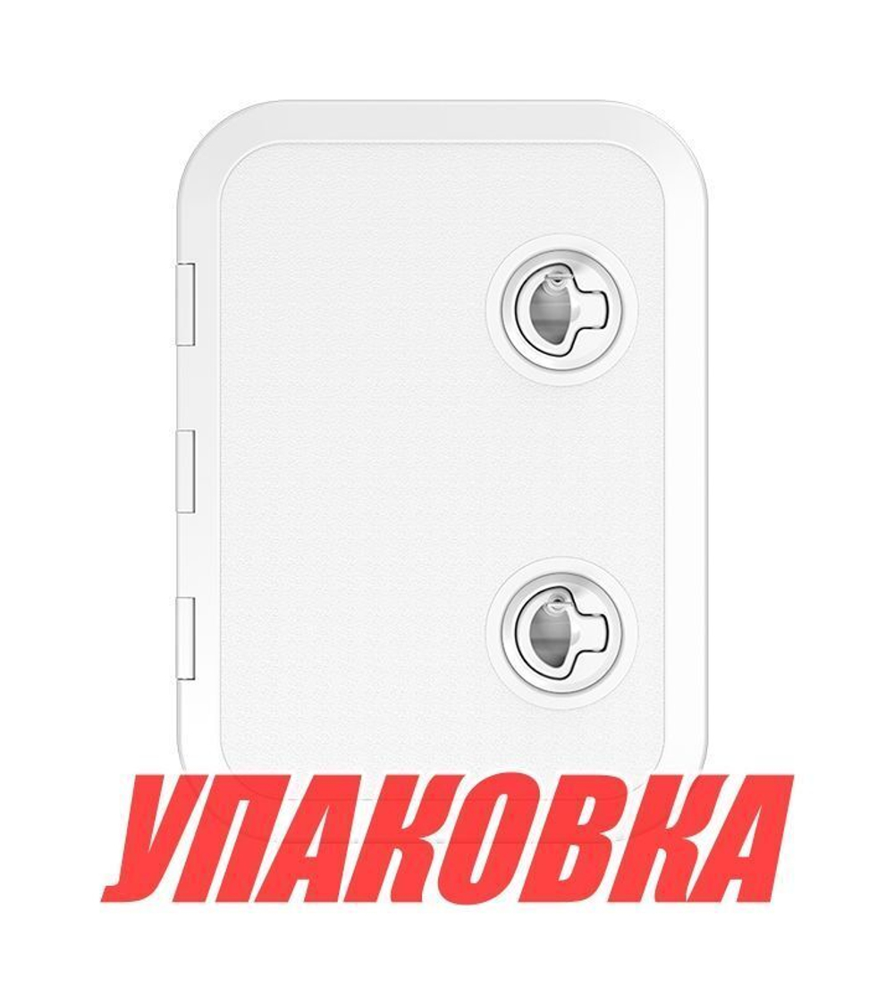Люк смотровой белый, SeaFlo, 315 х 440 мм (упаковка из 5 шт.)