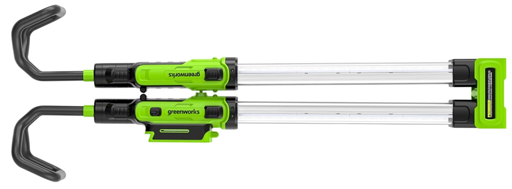 Подкапотный LED-прожектор Greenworks G24UHL, 24V, макс. 1200 Лм, 142- 204 см, без АКБ и ЗУ (3503607)