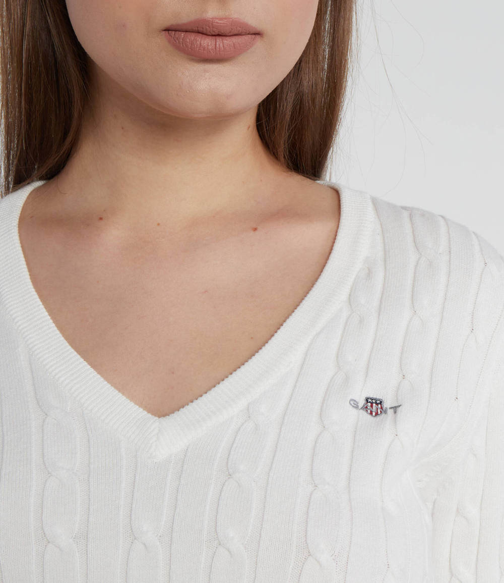 Свитер Gant - белый(4800101)