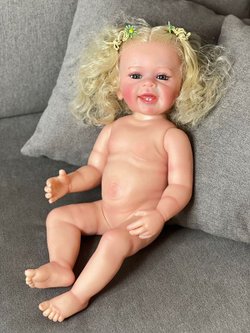 Кукла Реборн виниловая 55см в пакете (FA-559)