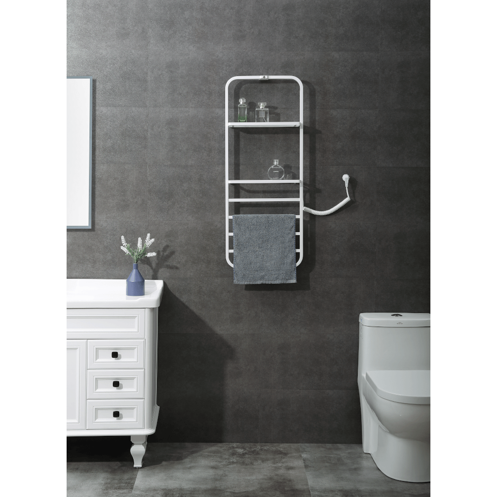 Полотенцесушитель N-337В Matt Black (1010х400x130)