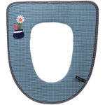 Чехол для сиденья унитаза «Кактус»мятный