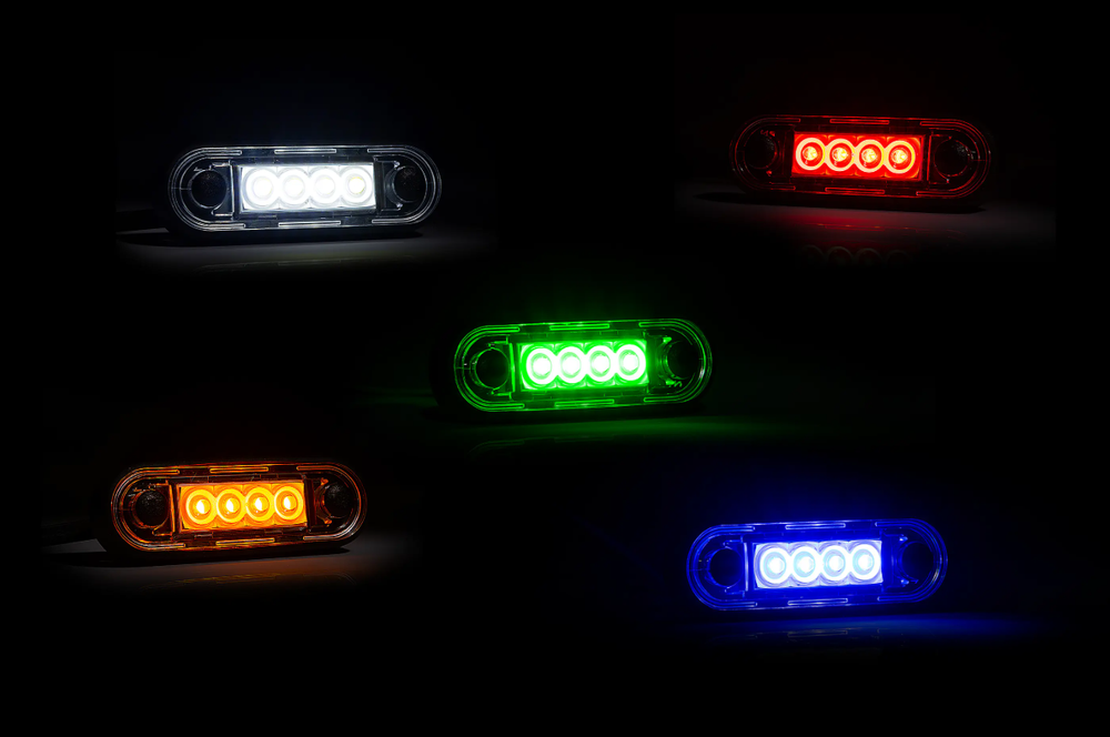 Фонарь габаритный Fristom FT-073 ZIEL LED Зеленый