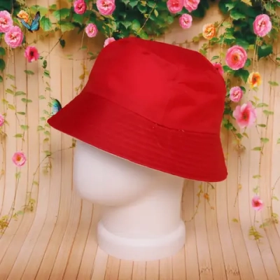 Панама «Summer travel», цвет красный, р58