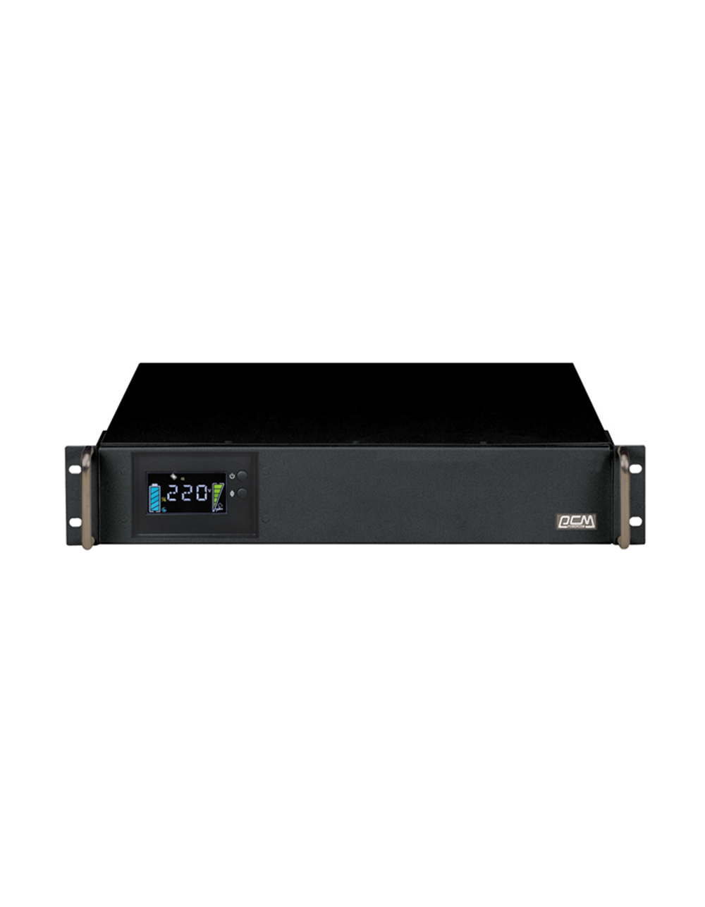 Powercom King Pro RM KIN-1200AP, LCD, 1200VA/960W, Rack mount 2U, 6*IEC320-C13 (2 surge & 4 batt), SNMP Slot, black (1152596)