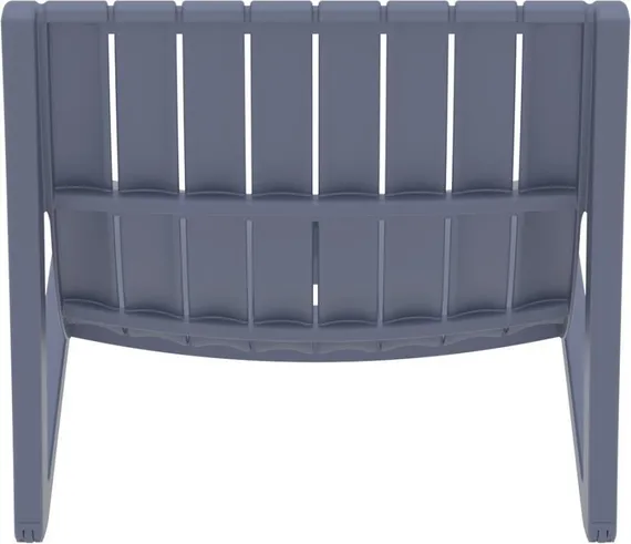 Шезлонг Slim серый