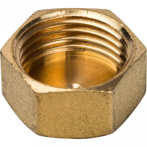 Заглушка ВР 40 (1 1/2") латунь