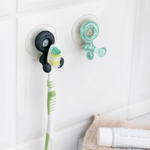 Набор держателей для зубных щеток на присоске tommy, разноцветный, 3 шт.