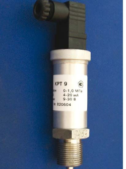 Преобразователь (датчик) давления КРТ-9, Диапазон 0-1,0 МПа, выход 4-20мА, Питание 9-30 В