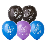 Шар латексный 30см Космос (Ассорти)