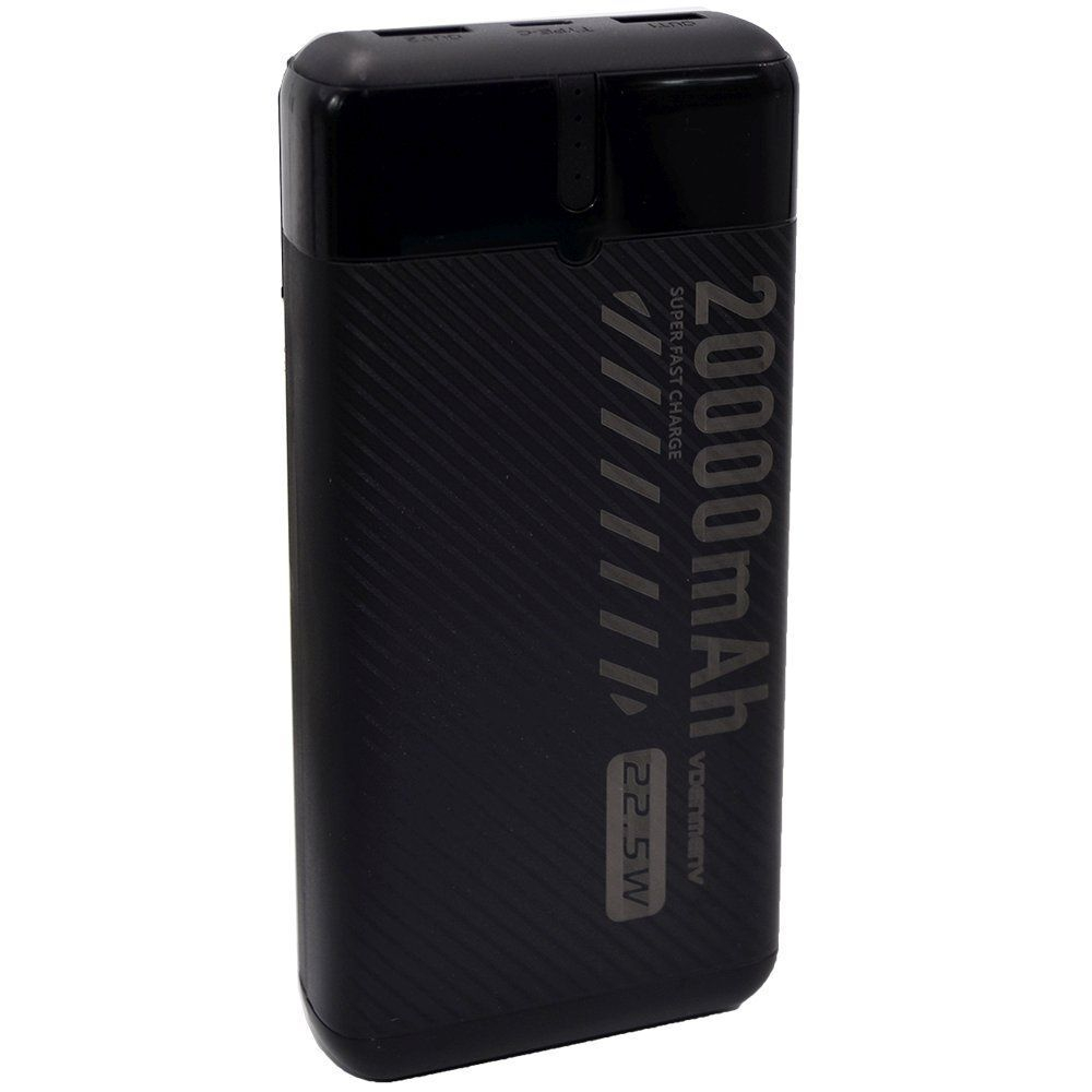 Портативный аккумулятор DENMEN DP41 20000 mAh (черный)