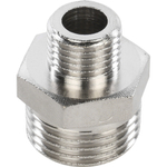 Ниппель переходной STOUT НН 1/2"х1/4"никель