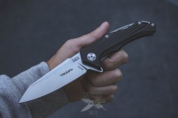 Складной нож VIKING NORDWAY K661D2 TRIUMPH c клинком из стали D2, рукоять G10