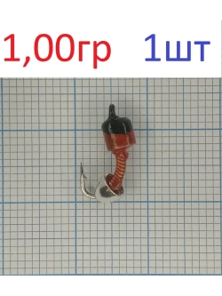 Мормышка вольф. безнасадочная Лесотка №4