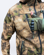 Костюм BOND Snow Bars Зелёный лес — демисезонный софтшелл