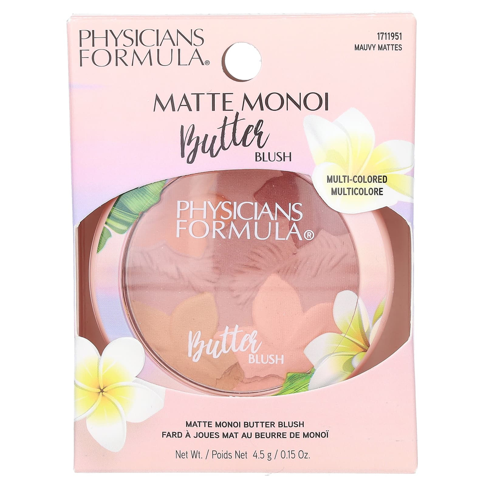 Physicians Formula, матовая монои-масло, румяна, оттенок 1711951 лиловый, 4,5 г (0,15 унции)