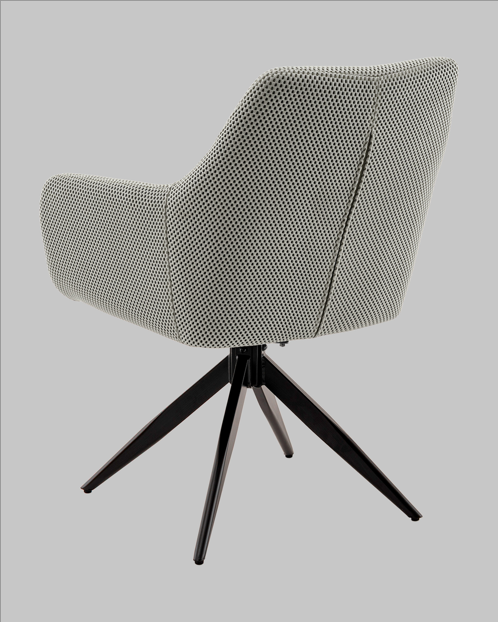 Стул обеденный Enid серо-зеленый ткань Sonic