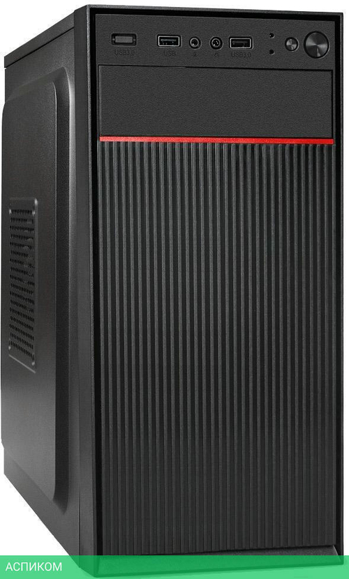 Корпус ExeGate BAA-113 mATX без БП Black (EX292347RUS)
