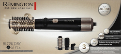Фен-щетка Remington AS7580 черный/золотой