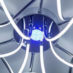 Citilux Мишель CL229161 RGB Люстра светодиодная с пультом Хром