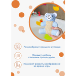 Детская мочалка для тела «Мишутка» (Цвет: разноцветный)