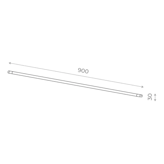 ST1653.429.00 Модуль токоподводящий ST-Luce Черный TECHNO