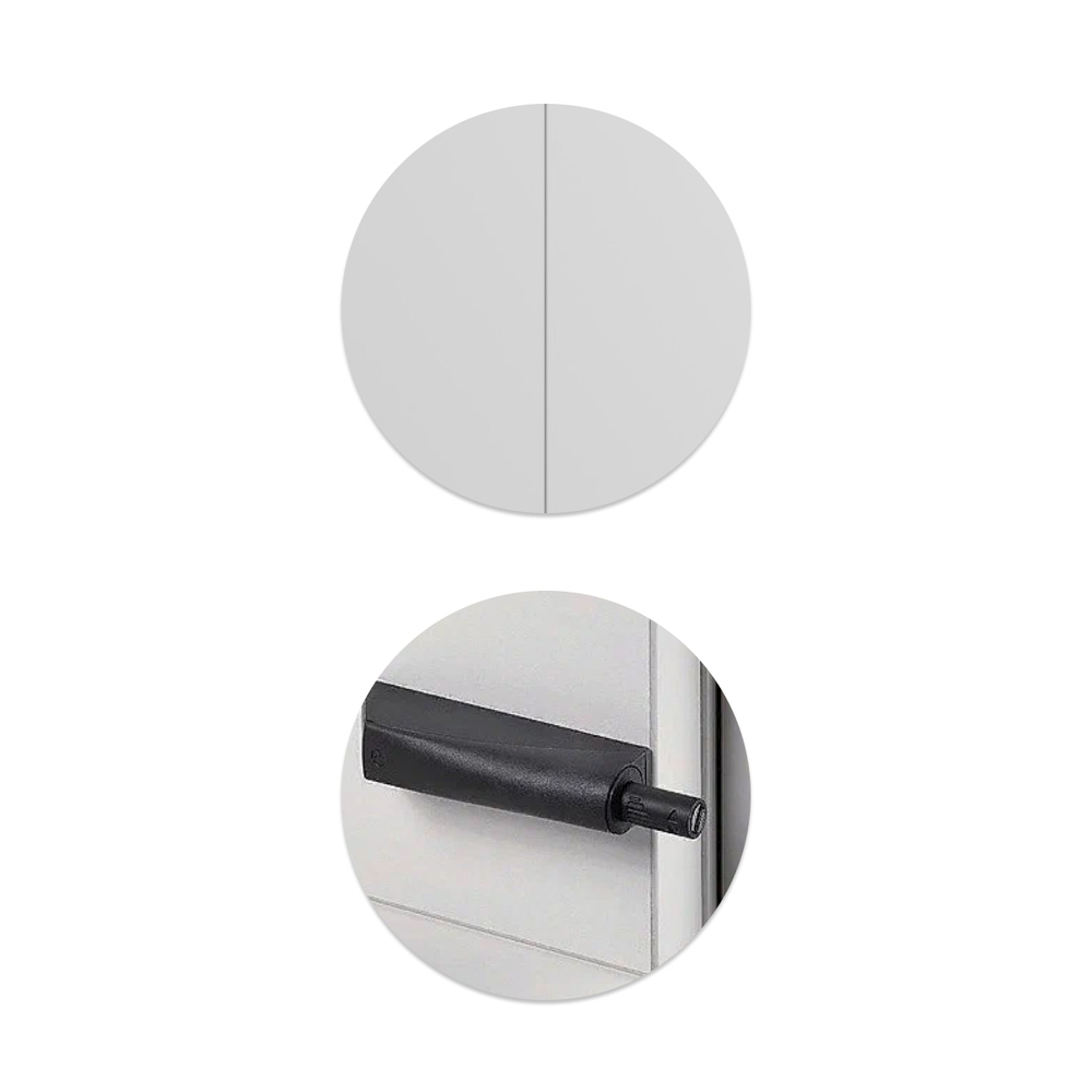 Шкаф Woodville Мадера ШМ2 лдсп белый