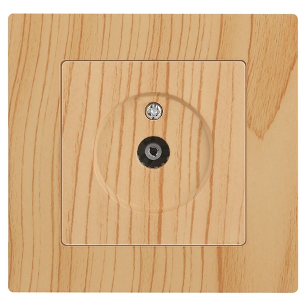 Розетка Intro Accent 6-301-11 TV одиночная, IP20, СУ, сосна | Intro