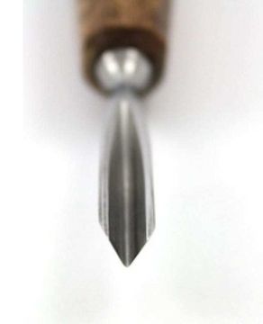 Резец для мелкой резьбы по дереву NAREX PROFI угол 4х40 мм 824514