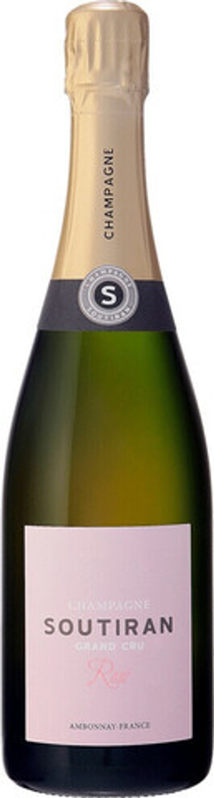 Шампанское Soutiran Rose Grand Cru Brut, 0,75 л.