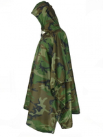 Пончо US Woodland Helikon