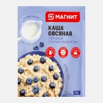 Овсяная каша Черника/Вишня Магнит 41г в ассортименте