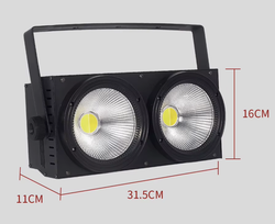 Блайндер 2*100вт (blinder led COB, 2в1) v.2