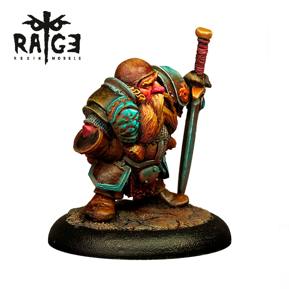 Миниатюра Rage Resin Miniatures - Thorvin, The Great - 35MM