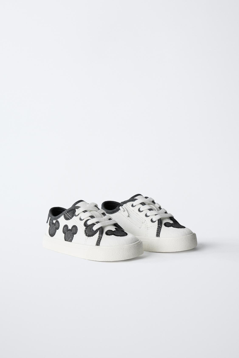 ZARA КРОССОВКИ MICKEY MOUSE © DISNEY, БЕЛЫЙ