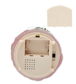 PM-64 Шар со снегом муз. с подсветкой «Привет от Санты»