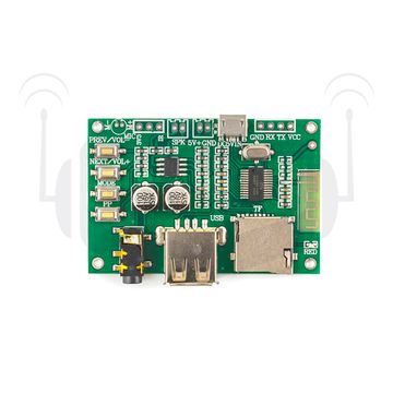 Аудио модуль BT201 с поддержкой Bluetooth, USB Flash и MicroSD