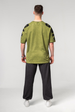 Футболка WASHED-OFF OVERSIZED T-SHIRT LIFTING CLUB 368