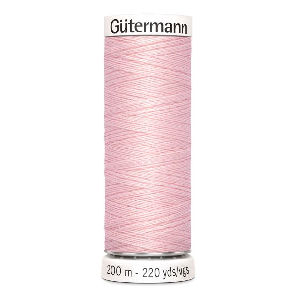Нитки универсальные Gutermann Sew-all 100 (200 метров), 5 кат. | 659 св.персиково-розовый