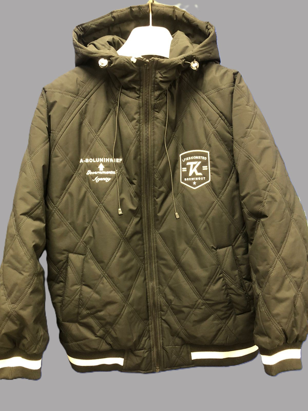 💥 Эксклюзивный Стеганый Бомбер с Капюшоном 💥