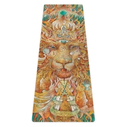 Коврик для йоги Lion limited edition 173*61*0,3 см из микрофибры и каучука