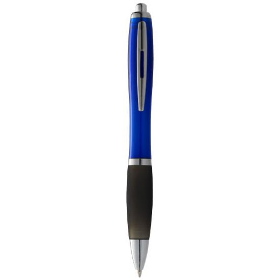 Шариковая ручка Nash с цветным кузовом и черным держателем