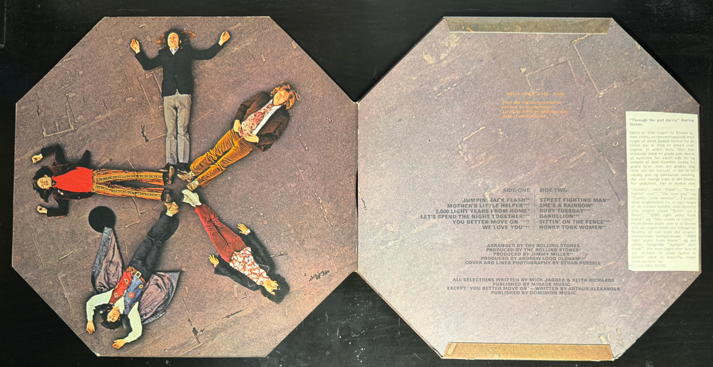 Rolling Stones ‎– Through The Past, Darkly (Big Hits Vol. 2) Англия 1969г.Т