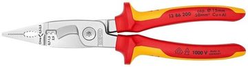 Многофункциональные клещи для электромонтажных работ KNIPEX 13 86 200 KN-1386200