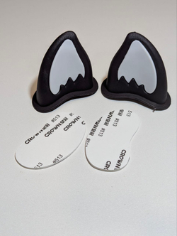 Кошачьи ушки для шлема - вело/мото/горнолыжного